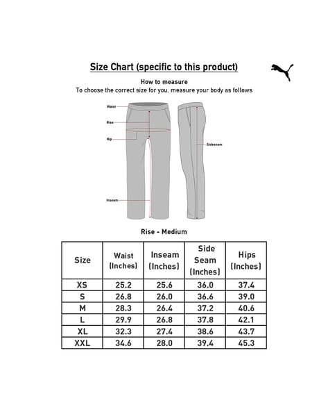 Track pants men discount size