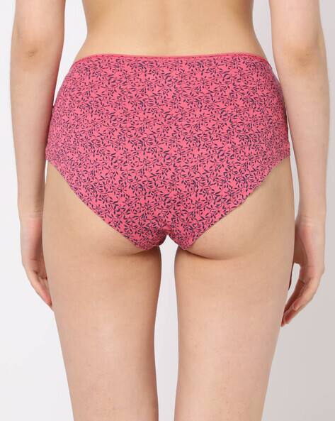 Pack of 3 Cotton High Rise Hipster Panty