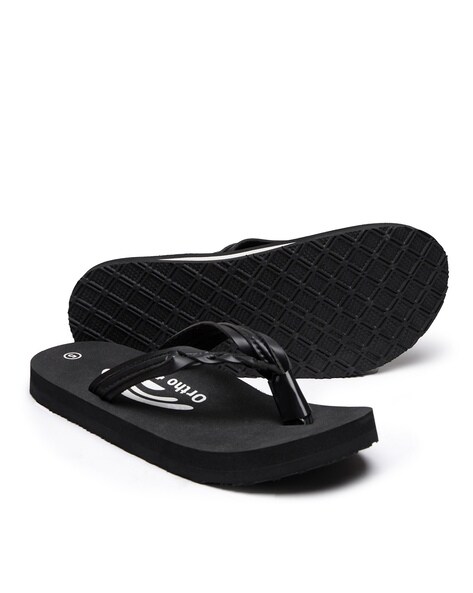 White flip flops with arch online support