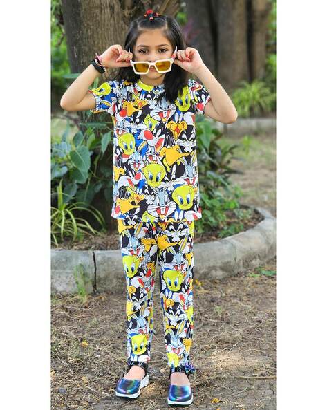 African print pants and shirt outfit for girls – Radzwa Designs