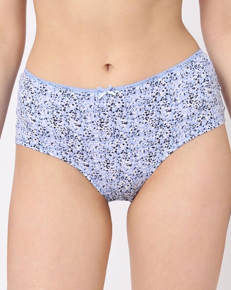 Pack of 3 Cotton High Rise Hipster Panty