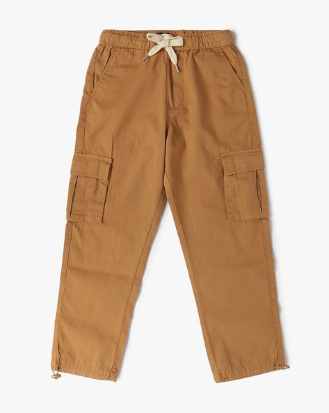 Boys Regular Fit Cargo Pants