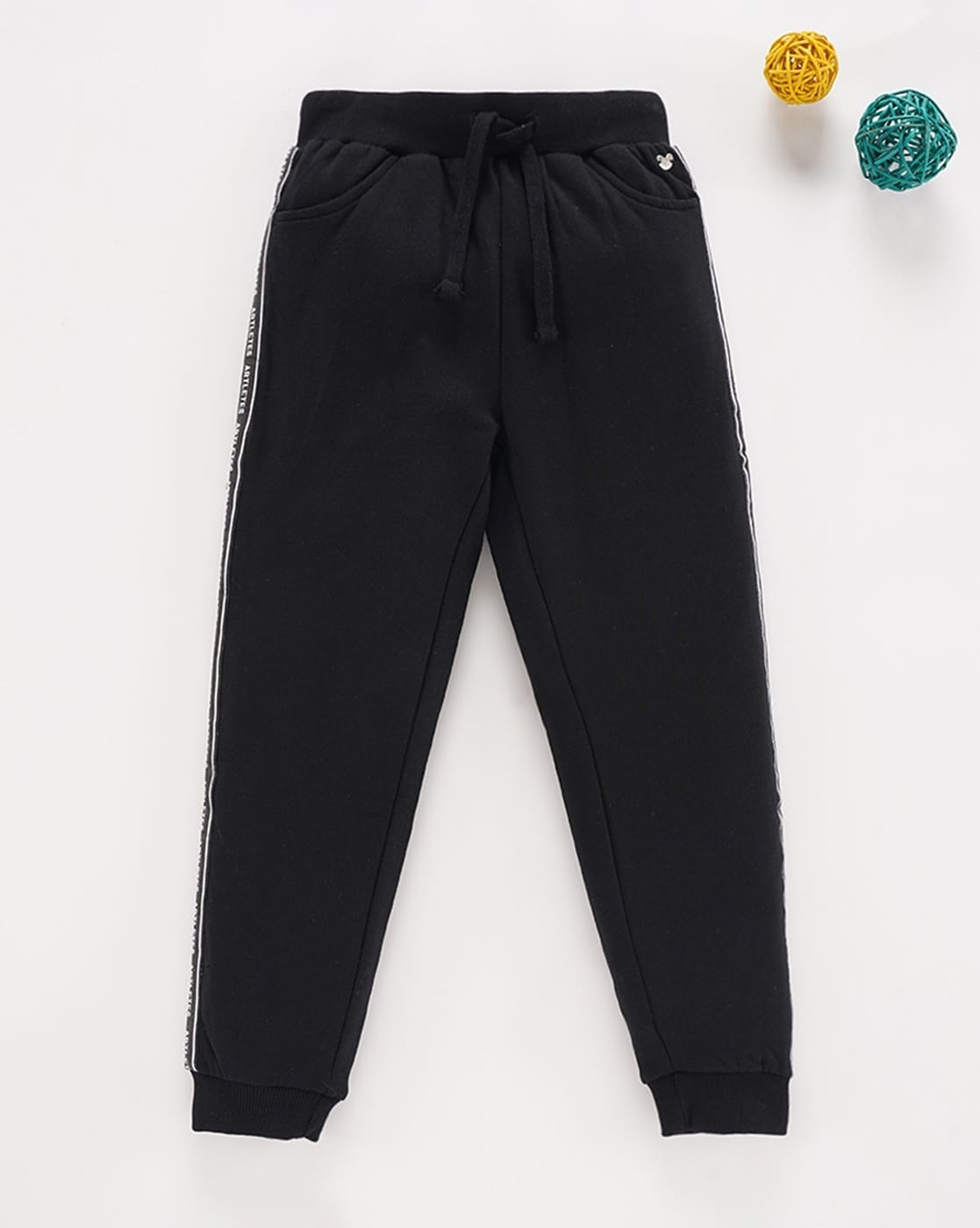 Buy Black Trousers & Pants for Girls by Ed-A-Mamma Online