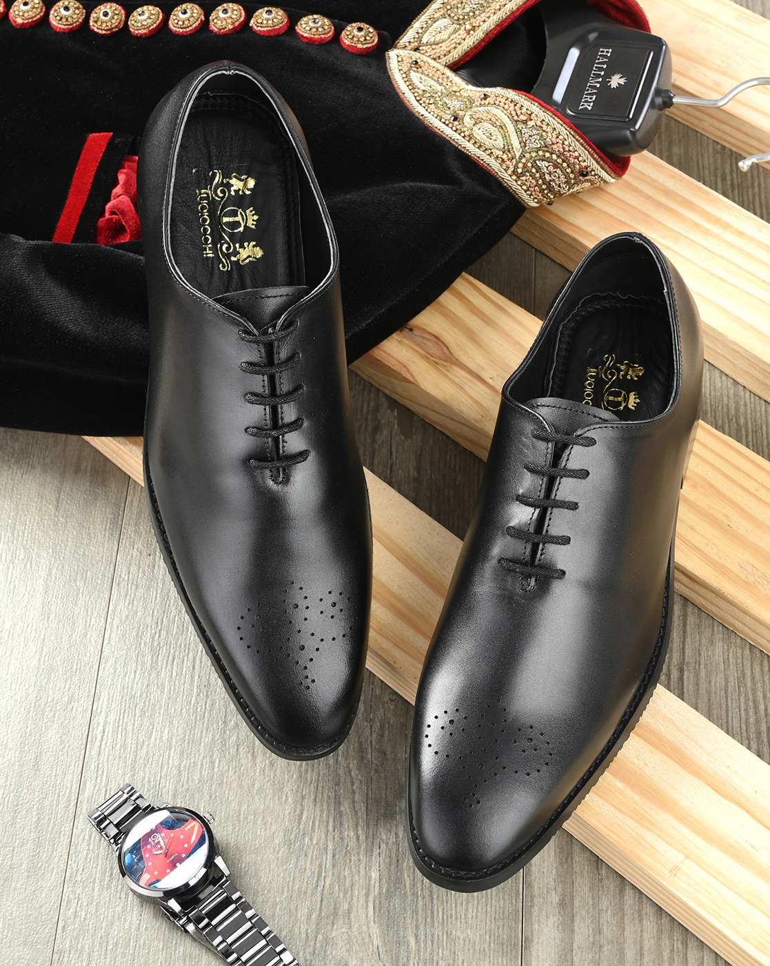 Buy Black Formal Shoes for Men by TUOIOCCHI Online Ajio