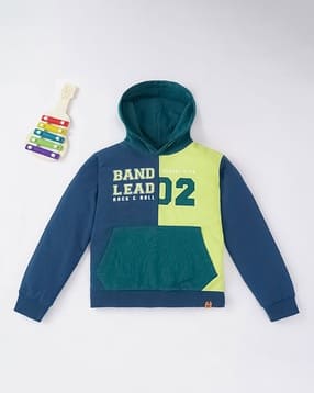 ed-a-mamma Boys Colourblock Regular Fit Hoodie-picture-22