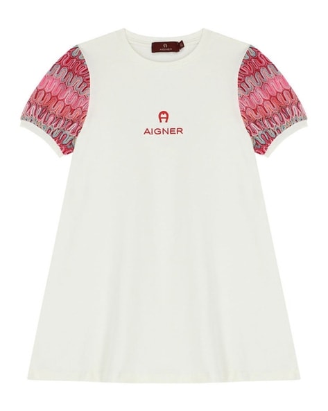 Buy Ivory Dresses Frocks for Girls by AIGNER Online Ajio