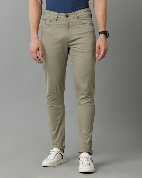 Buy Green Trousers & Pants for Men by THE NOMHERD Online | Ajio.com