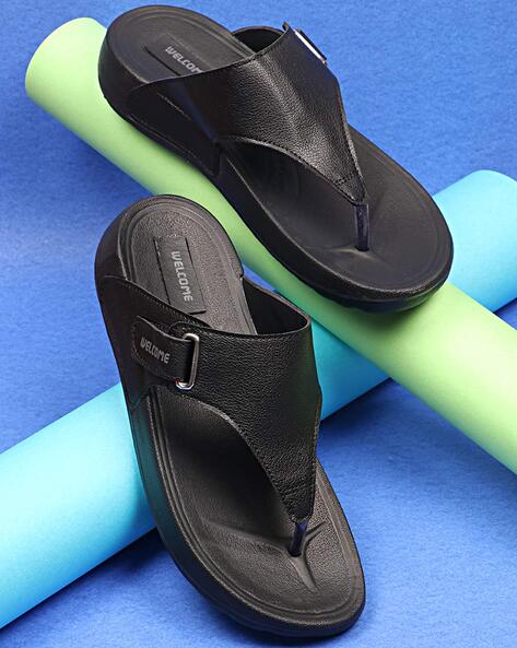 Men Open-Toe Thong-Strap Sandals