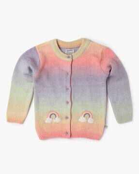 Buy Multicoloured Sweaters Cardigans for Girls by PLAYDAY Online