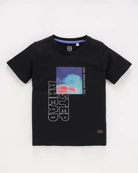 ed-a-mamma Girls Graphic Print Regular Fit Crew-Neck T-Shirt-picture-30
