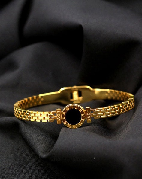 14K Yellow Gold Star Design Bangle Bracelet – iPawniShop