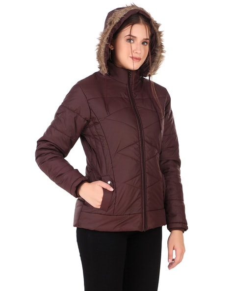 Buy Brown Jackets & Coats for Women by Barstow Online