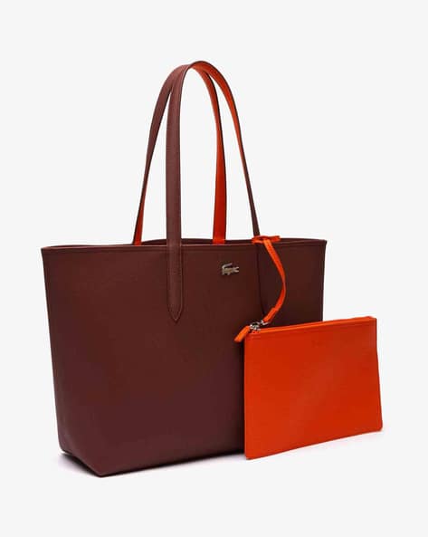 Buy Maroon Orange Handbags for Women by Lacoste Online