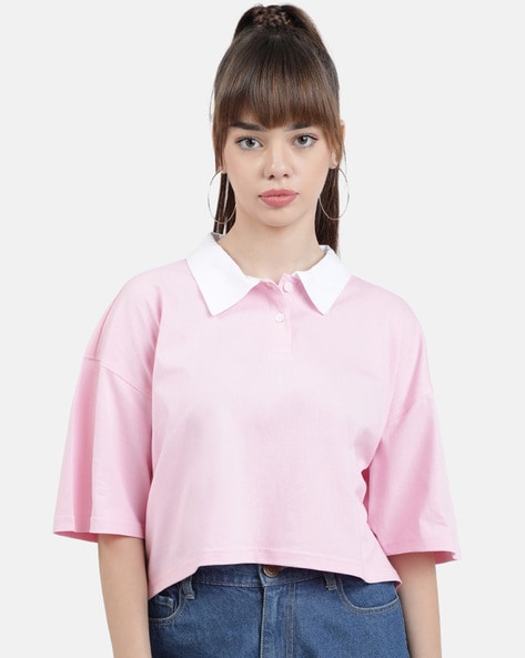 Oversized polo 2025 shirt womens