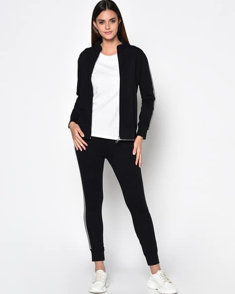 Buy Black Tracksuits for Women by CUSHYBEE Online