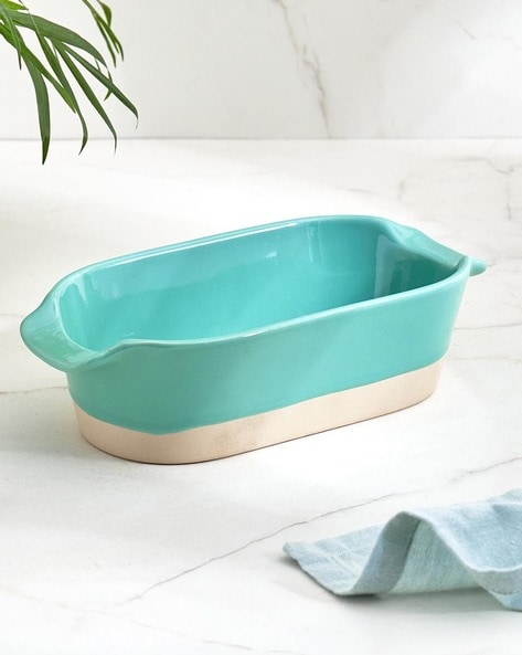 Ceramic baking outlet dish