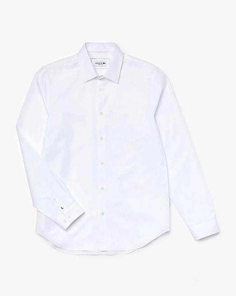 Lacoste Men Slim Fit Cotton Shirt