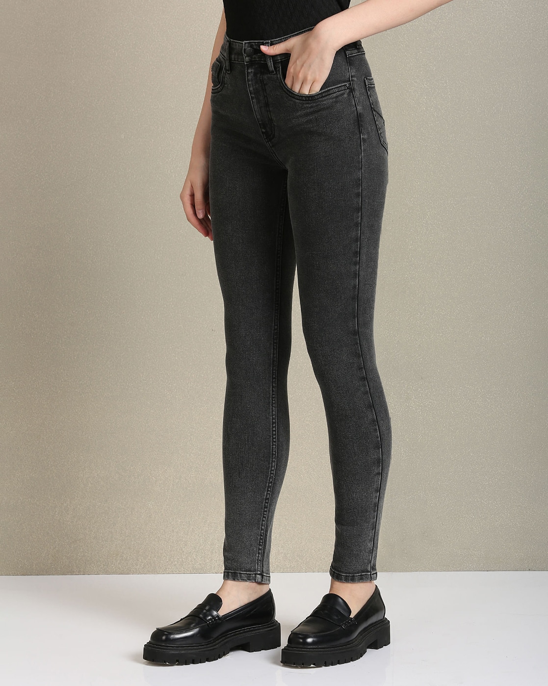 Plain High Waist Grey Rayon Girls Compression Jegging, Casual Wear, Slim  Fit at Rs 1899/piece in Bengaluru