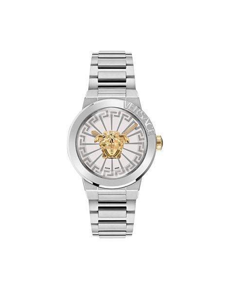 Versace clearance silver watches