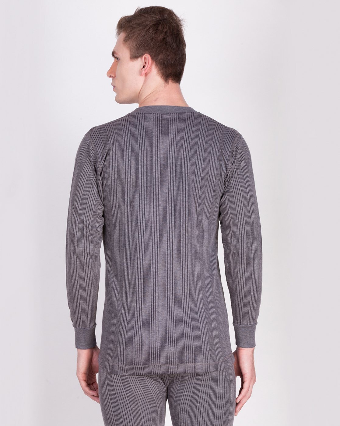 Buy Charcoal Melange Thermal Wear for Men by DOLLAR ULTRA Online