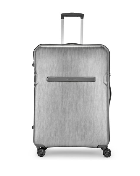 Buy Silver Luggage u0026 Trolley Bags for Men by CARLTON Online | Ajio.com