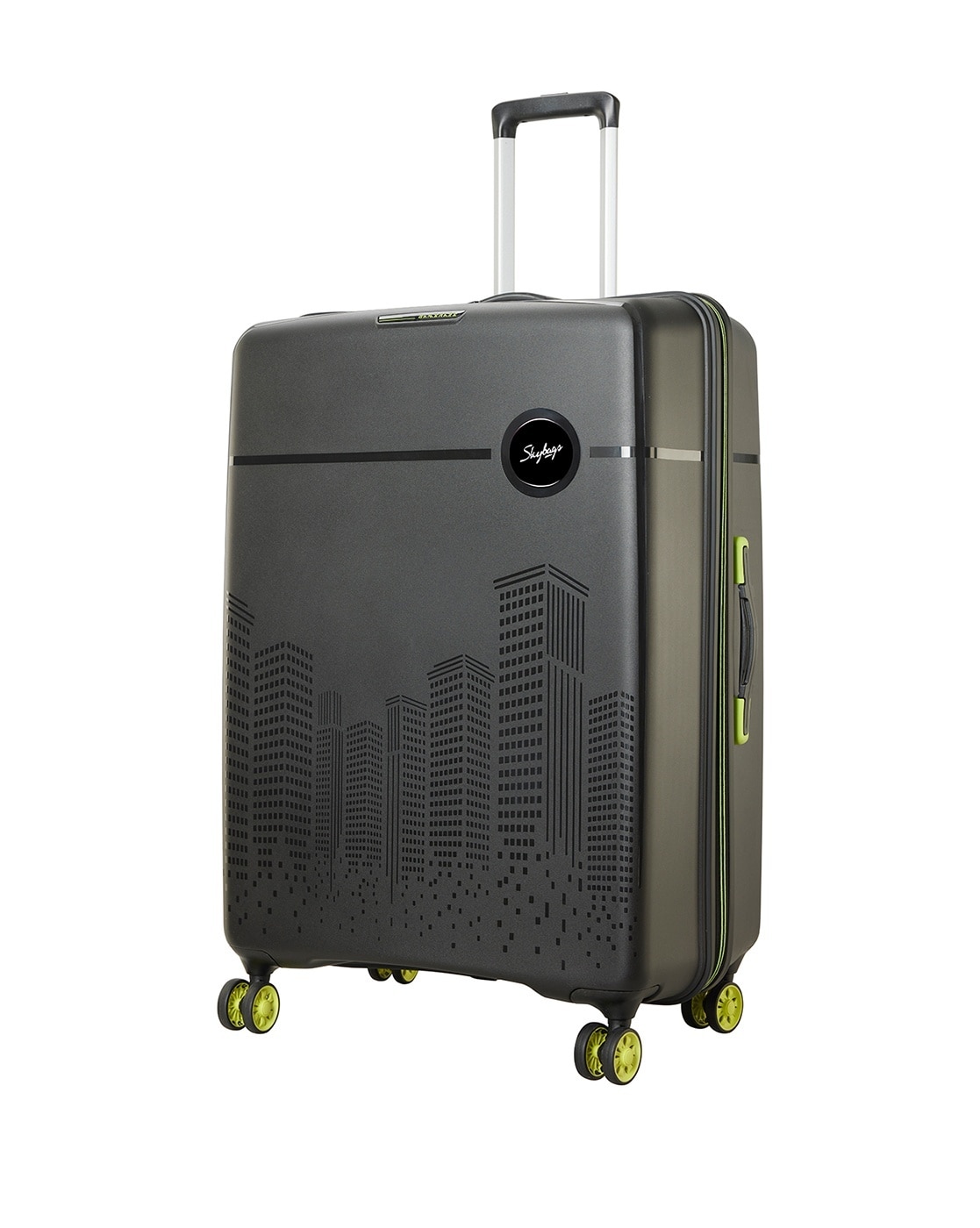 SKYBAGS MEDIUM SIZE 8 WHEELS TROLLEY BAG 68CM Expandable Check-in Suitcase  8 Wheels - 27 inch BLUE - Price in India | Flipkart.com