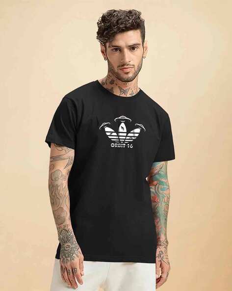 Buy Black Tshirts for Men by Noble Monk Online Ajio