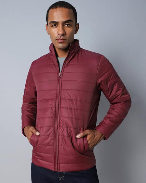 Price History of High Star Men Quilted Regular Fit Bomber Jacket