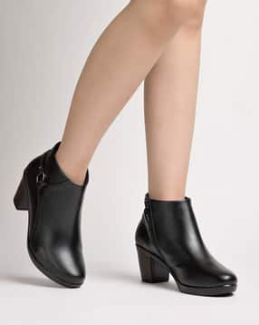 shoetopia Women Ankle-Length Boots with Zip Closure-picture-41