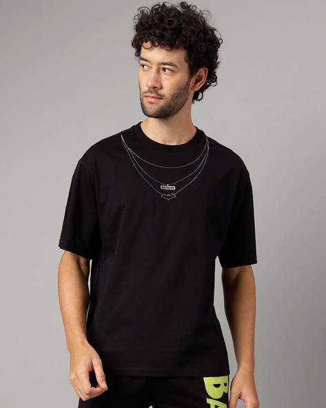 loose round neck t shirt