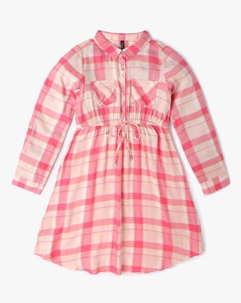 Buy Pink Dresses Frocks for Girls by RIO GIRLS Online