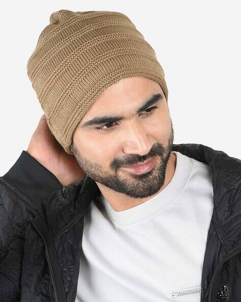 THE BRO CODE Men Knitted Beanie Cap