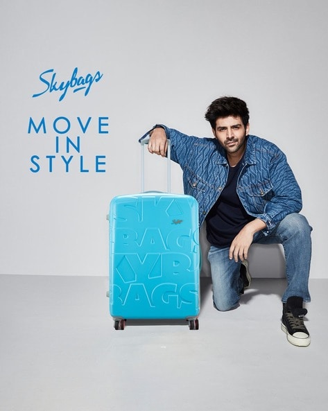 Buy Blue Luggage Trolley Bags for Men by Skybags Online Ajio