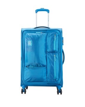 VIP Hard Trolley Bag Medium Size  8 Wheel Polyester Luggage Bag