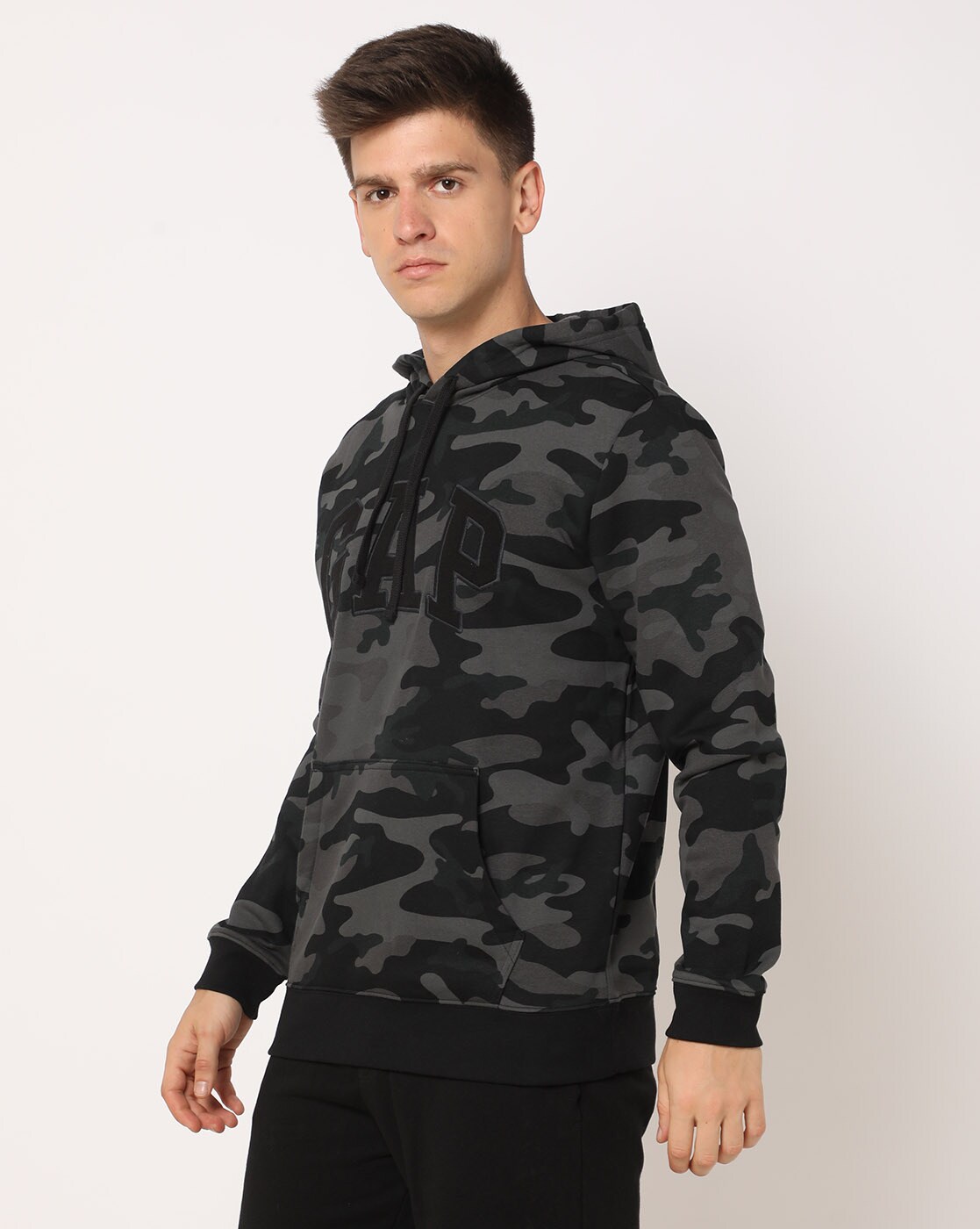 Gap camo best sale hoodie