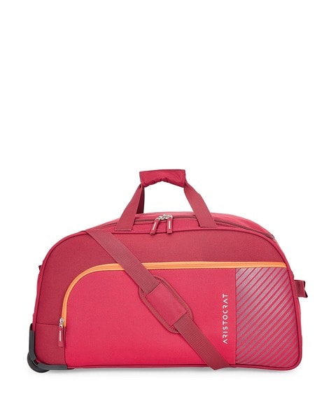 Duffle bag 2025 trolley luggage