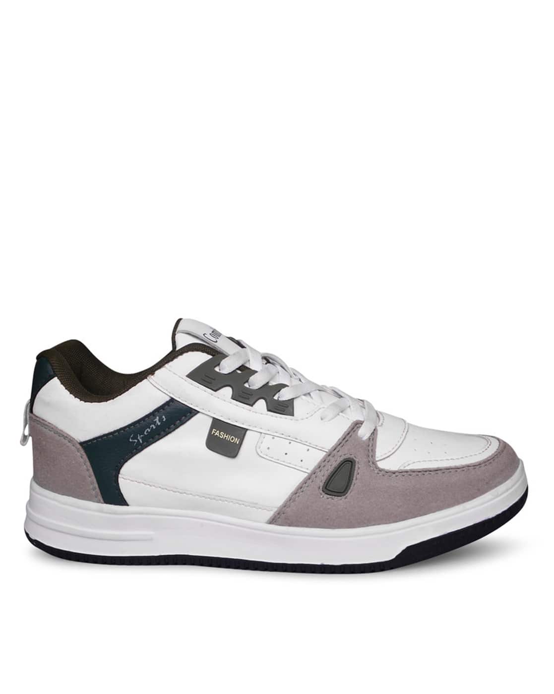 Men Round-Toe Lace-Up Training Shoes