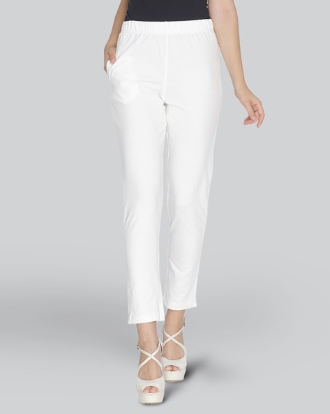 Buy Off-White Leggings for Women by LYRA Online