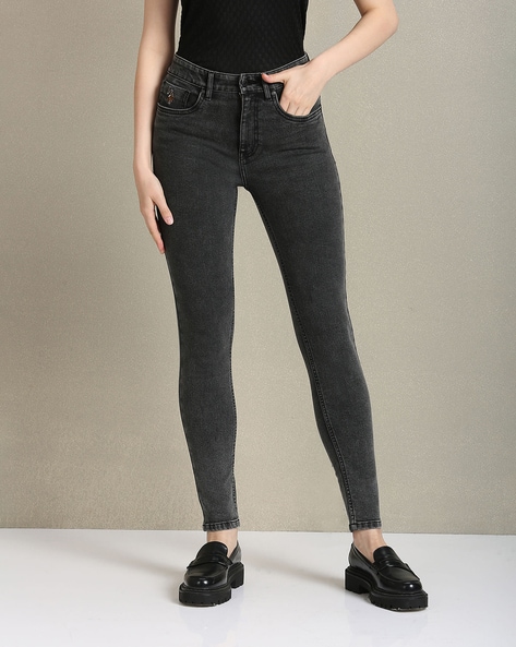 Plain High Waist Grey Rayon Girls Compression Jegging, Casual Wear, Slim  Fit at Rs 1899/piece in Bengaluru