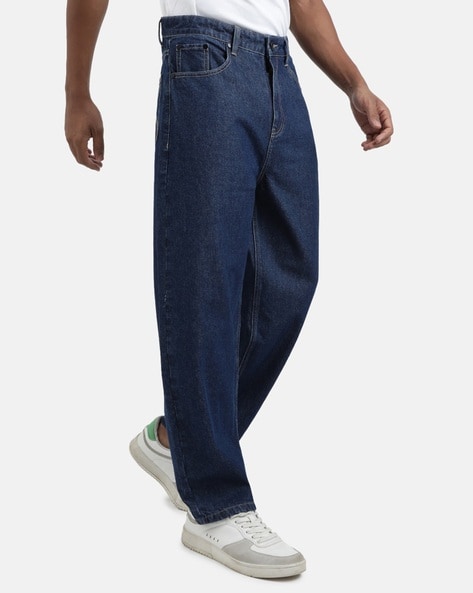 Street Dance Wide Legs Baggy Jeans Men Fashion Embroidery Black Loose Board Denim  Pants Male Rap Hip Hop Jeans Plus Size 30-46 | Fruugo NO