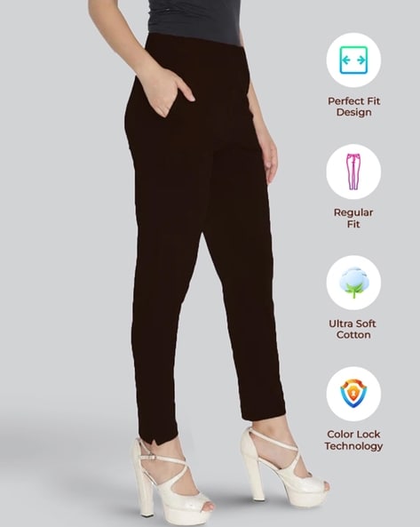 Buy Brown Leggings for Women by LYRA Online