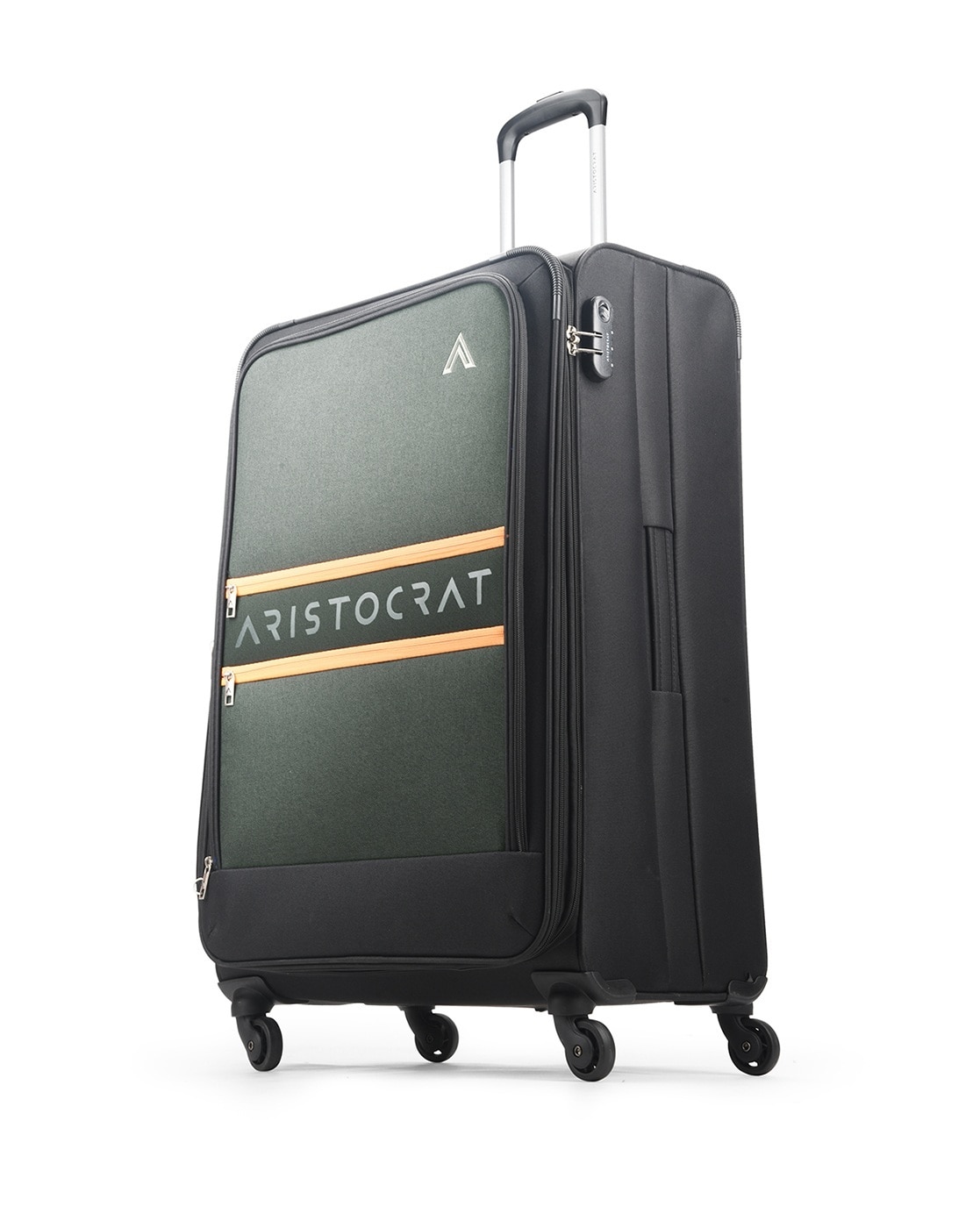 Buy Black Luggage Trolley Bags for Men by ARISTOCRAT Online Ajio