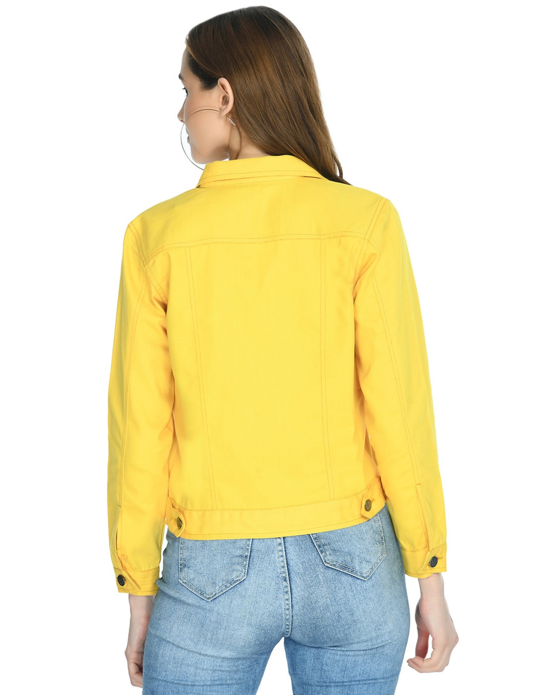Korean Loose Cheap Denim Jackets Womens For Women Autumn Short Sleeve  Casual Coat In Red, Yellow, And White T200319 From Xue04, $23.67 |  DHgate.Com