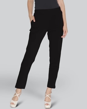 Lyra Women White, Black Capri - Buy Lyra Women White, Black Capri Online at  Best Prices in India