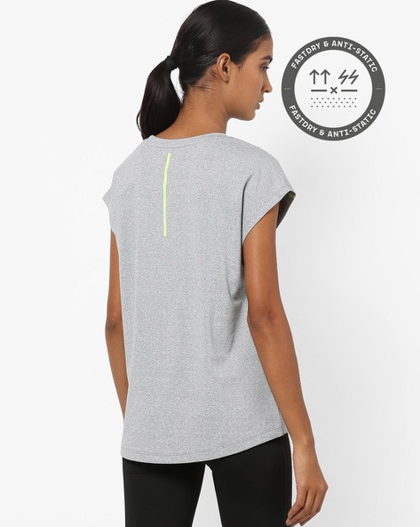 Buy Grey Tshirts for Women by PERFORMAX Online