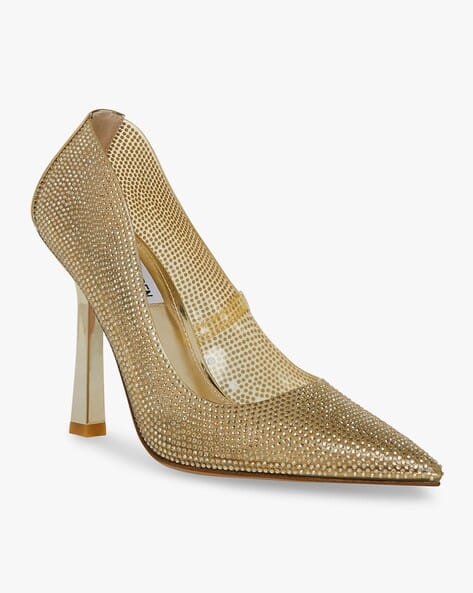 Buy Gold Heeled Shoes for Women by STEVE MADDEN Online