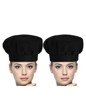 kuber industries Set of 2 Cotton Chef Caps-picture-51