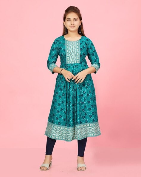 Ajio deals ethnic kurtis