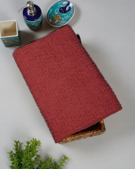 Cortina Eyelet Curtain Set of 2 Quick-Dry High Absorbent Bath Towels 28" x 55"