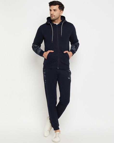 Buy Navy blue Tracksuits for Men by WILD WEST Online